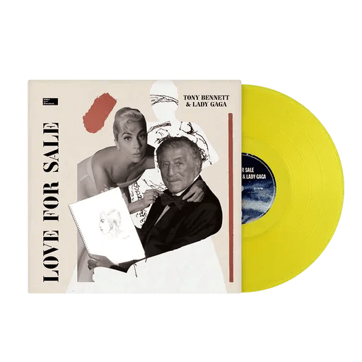 Tony Bennett & Lady Gaga - Love For Sale (Limited Edition, 180 Gram, Yellow Vinyl) (LP) - Joco Records