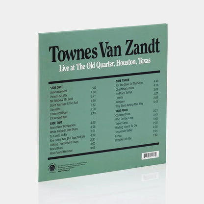 Townes Van Zandt - Live At The Old Quarter, Houston, Texas (Gatefold) (2 LP) - Joco Records