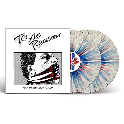 Toxic Reasons - God Bless America? (Red/White/Blue Splatter Vinyl 2 LP) - Joco Records