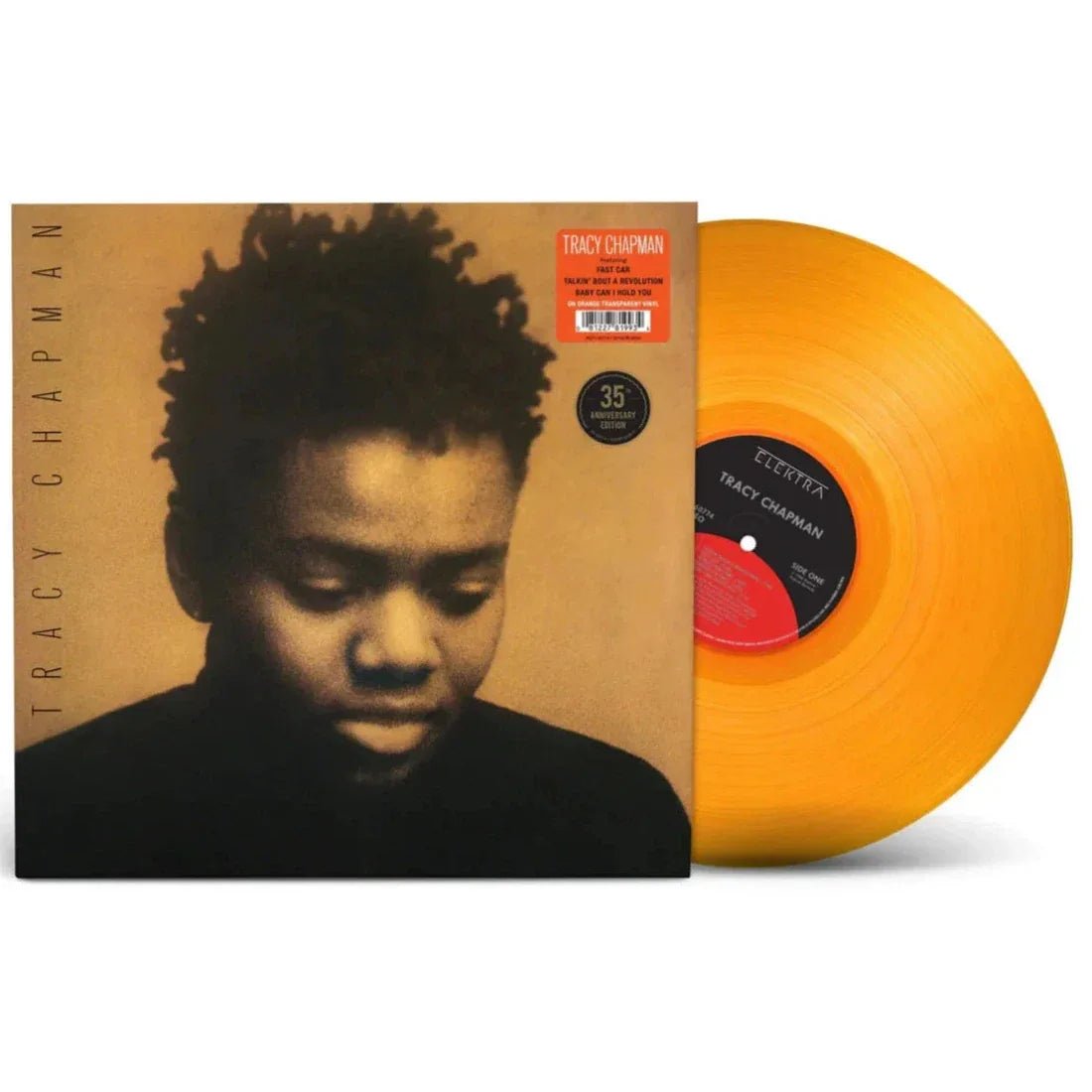 Tracy Chapman - Tracy Chapman (Indie Exclusive, 35th Anniversary, Orange Vinyl) (LP) - Joco Records