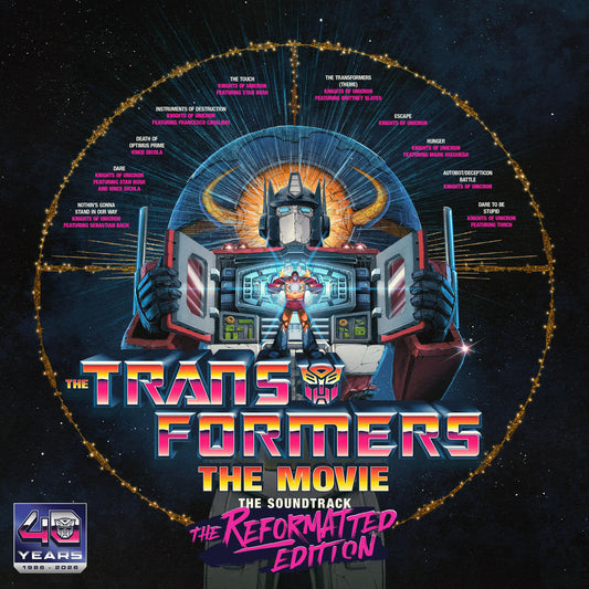 Transformers - The Movie, The Soundtrack, The Reformatted Edition ("Energon" Pink Color Vinyl)