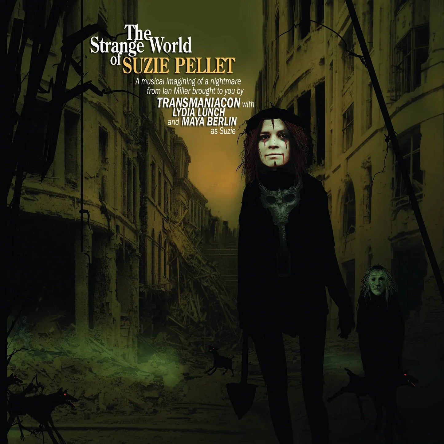 Transmaniacon Feat. Lydia Lunch & Maya Berlin - The Strange World Of Suzie Pellet (LP) - Joco Records