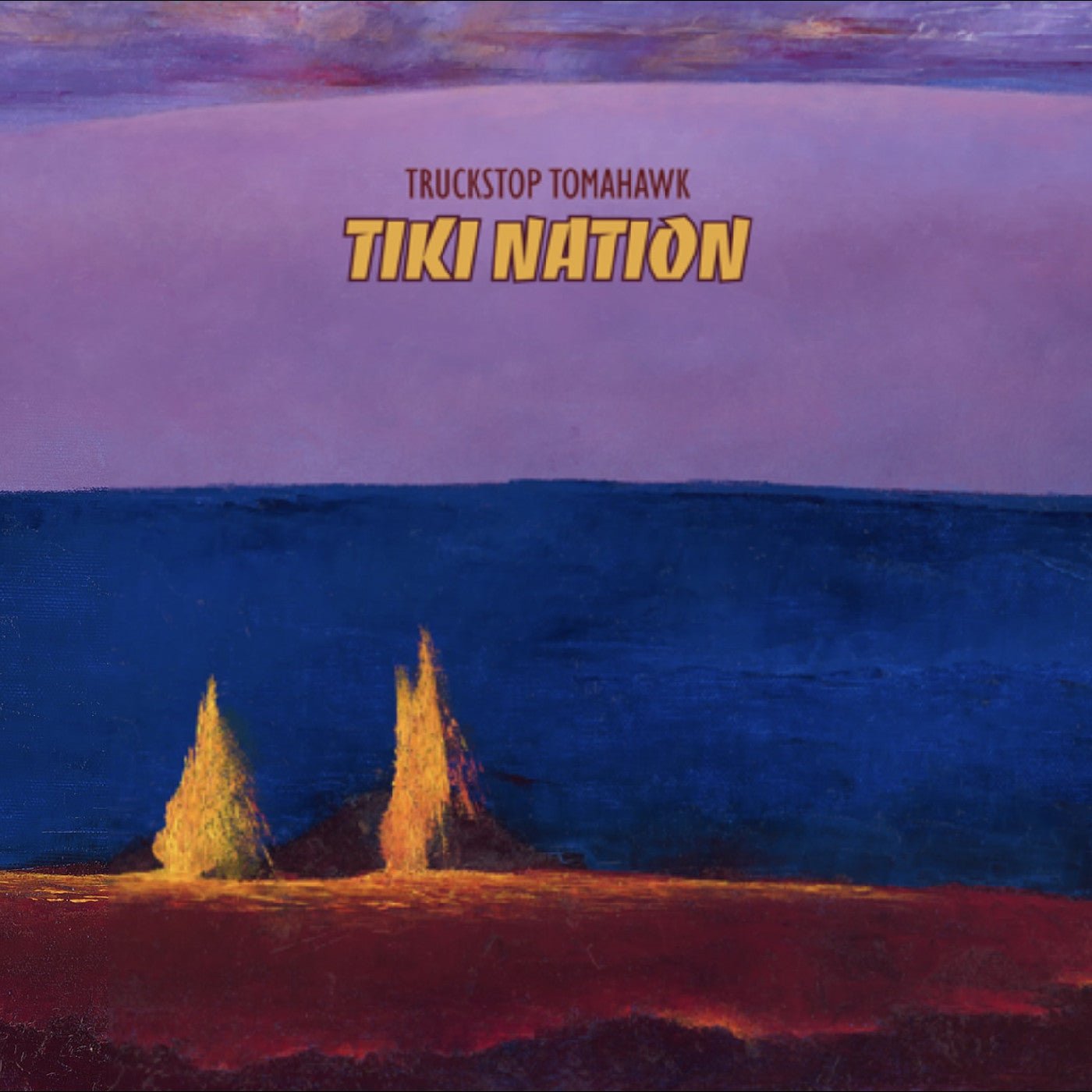 Truckstop Tomahawk - Tiki Nation (Lava Magma Explosion Vinyl) (Vinyl) - Joco Records