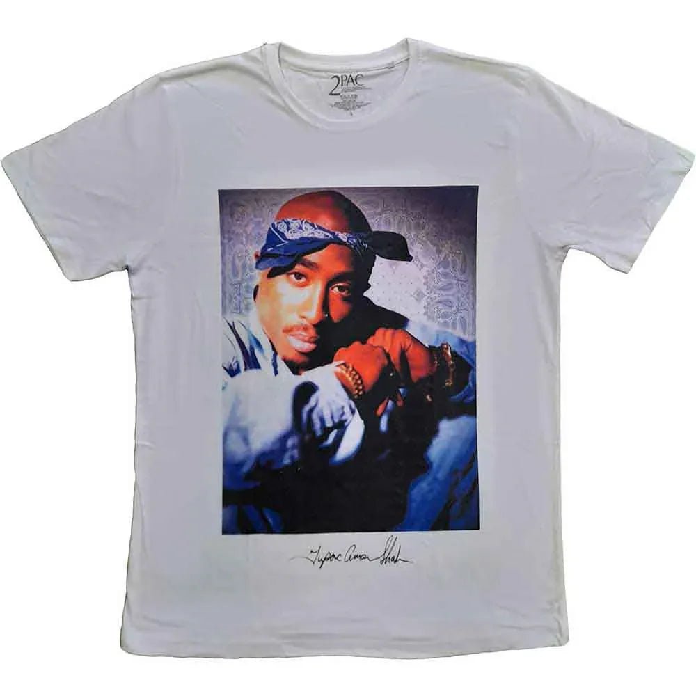 Tupac - Blue Bandana (T-Shirt) - Joco Records