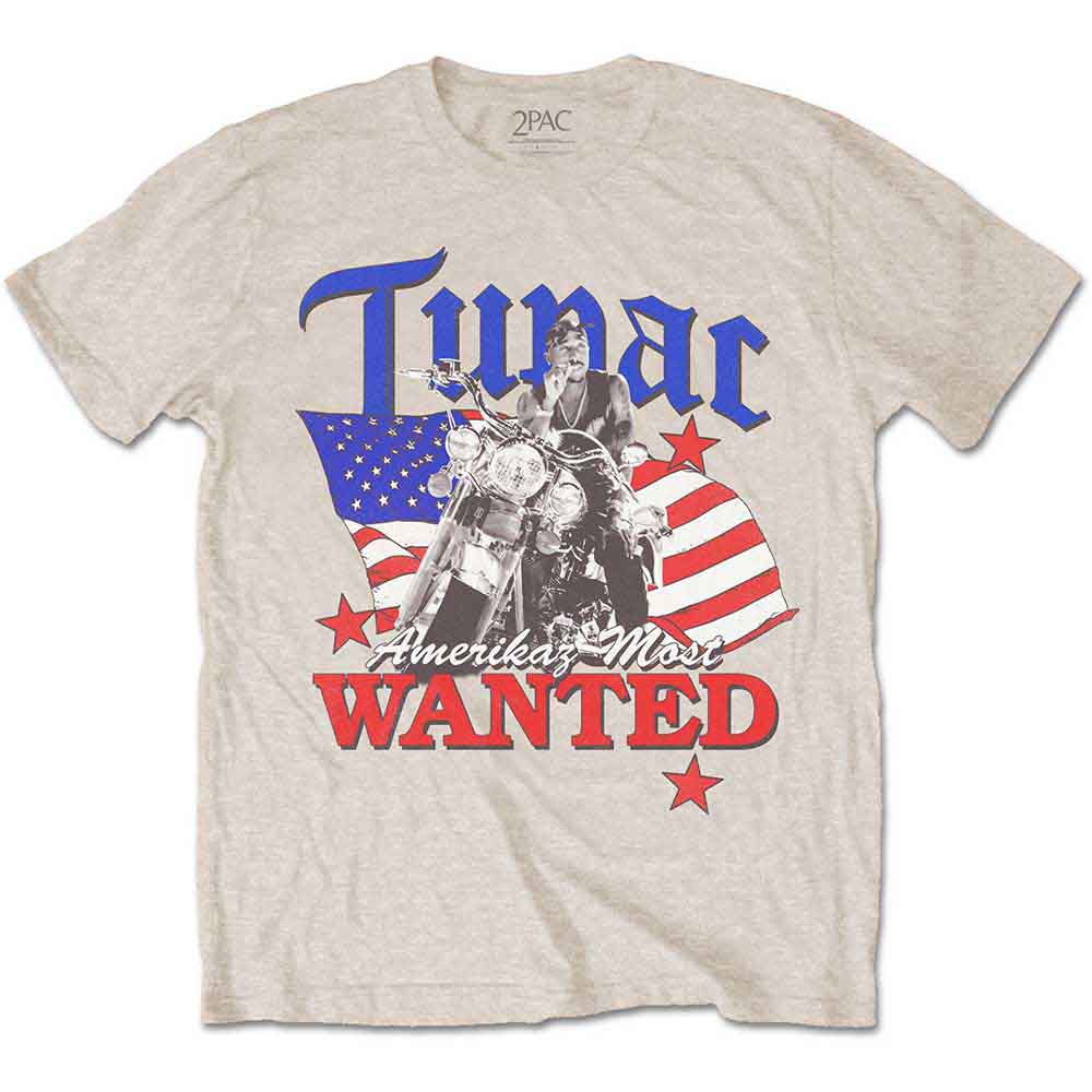 Tupac - Most Wanted (T-Shirt) - Joco Records