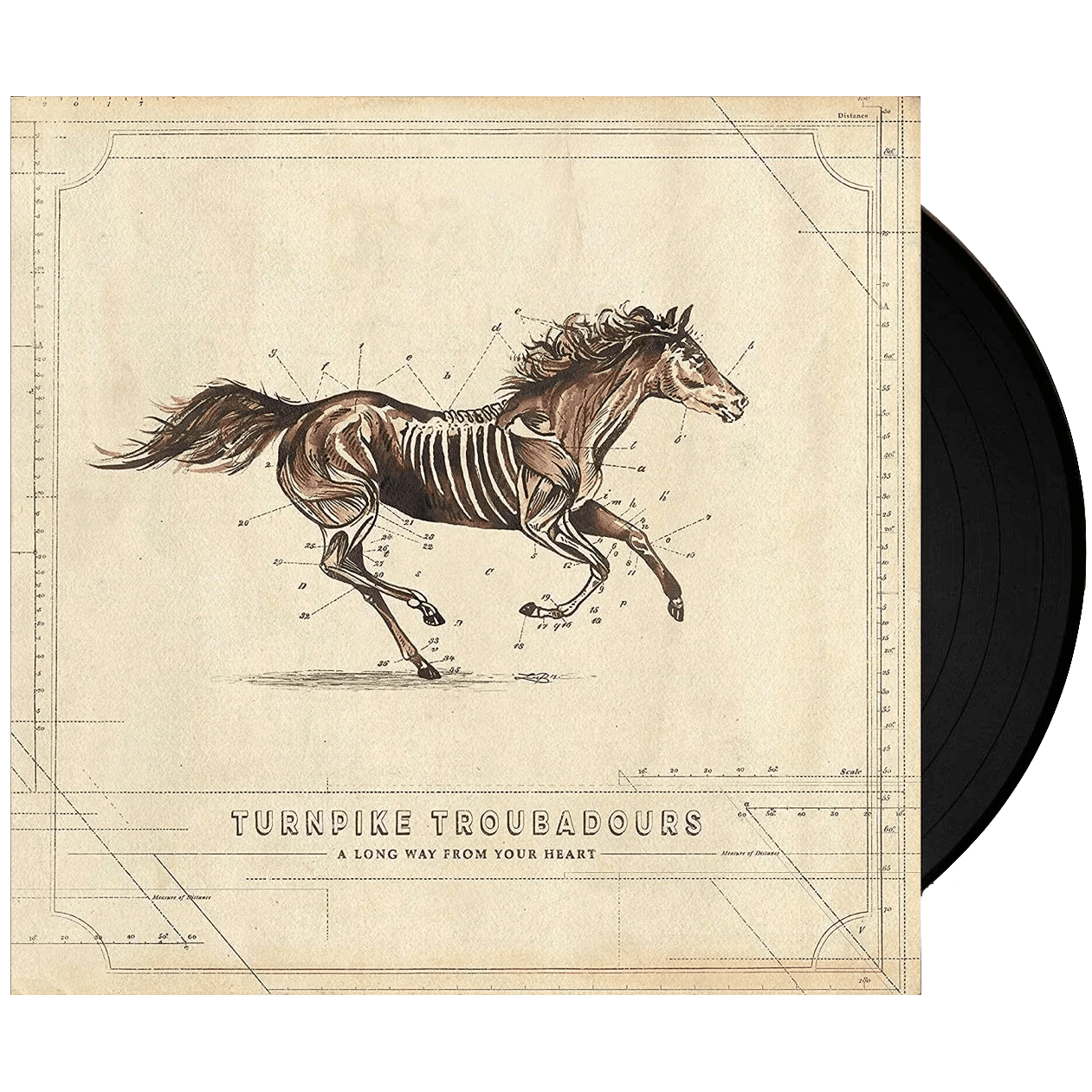 Turnpike Troubadours - A Long Way From Your Heart (2 LP) - Joco Records