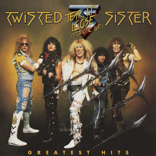 Twisted Sister - Greatest Hits (Color Vinyl, Gold, Limited Edition, Gatefold LP Jacket) - Joco Records
