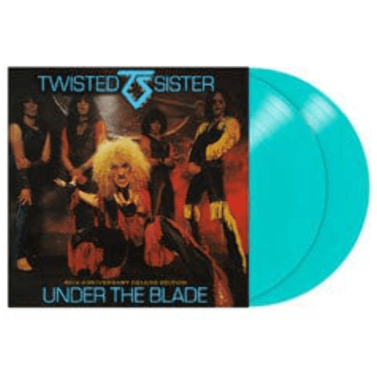 Twisted Sister - Under The Blade: 40th Anniversary Edition (Limited Edition, Turquoise Vinyl) (2 LP) - Joco Records