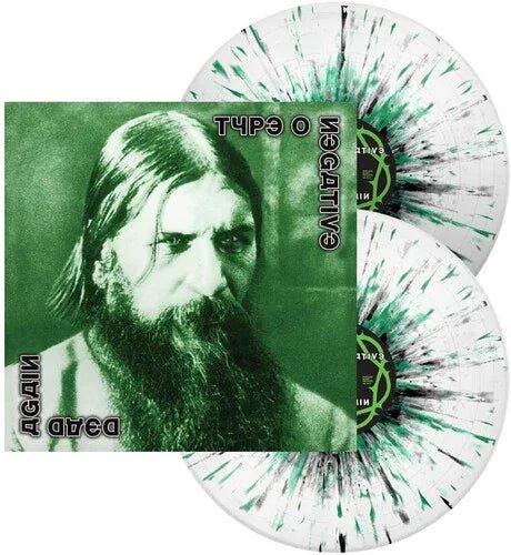 Type O Negative - Dead Again (Limited Edition, White & Black Green Splatter Vinyl) (2 LP) - Joco Records