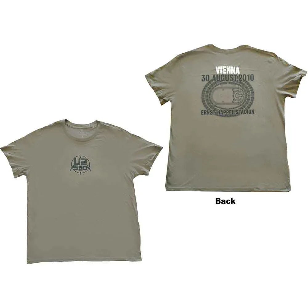 U2 - 360 Degree Tour Vienna 2010 (T-Shirt) - Joco Records