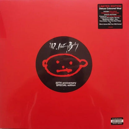 U2 - Achtung Baby (Deluxe Edition, 180 Gram, Red & Blue Vinyl) (2 LP) - Joco Records