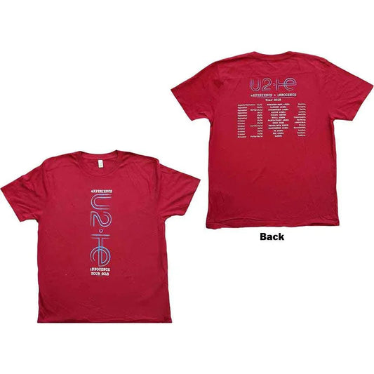U2 - I+E 2018 Tour Dates (T-Shirt) - Joco Records
