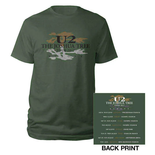 U2 - Joshua Tree Logo 2017 (T-Shirt) - Joco Records