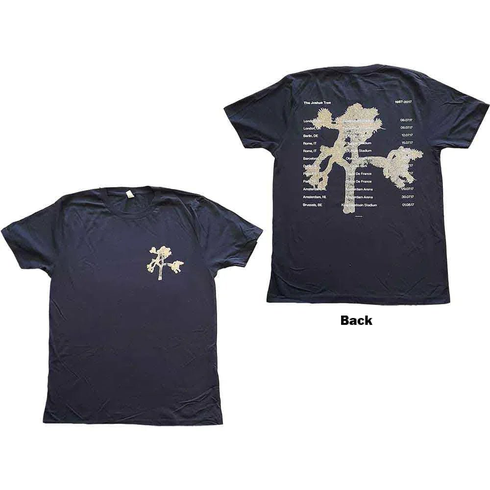U2 - Joshua Tree Photo - Front & Back Tee (T-Shirt) - Joco Records