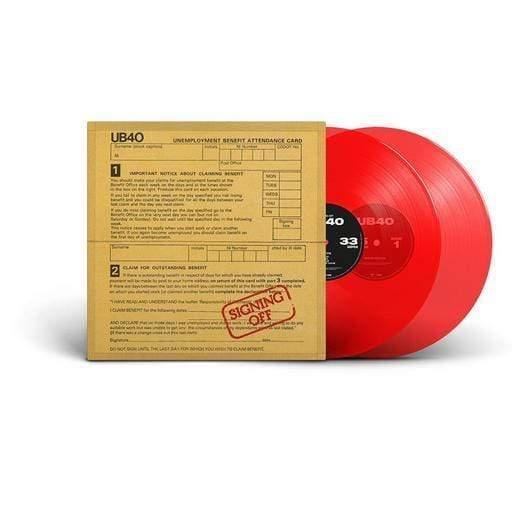 UB40 - Signing Off (Translucent Red Vinyl) (2 LP) - Joco Records