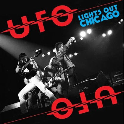 Ufo - Lights Out IN Chicago (Limited Edition,Color Vinyl, Red & Black Splatter) (LP) - Joco Records