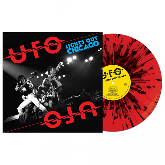 Ufo - Lights Out IN Chicago (Limited Edition,Color Vinyl, Red & Black Splatter) - Joco Records