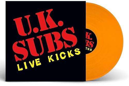 UK Subs - Live Kicks (Limited Edition, Orange Vinyl) (LP) - Joco Records
