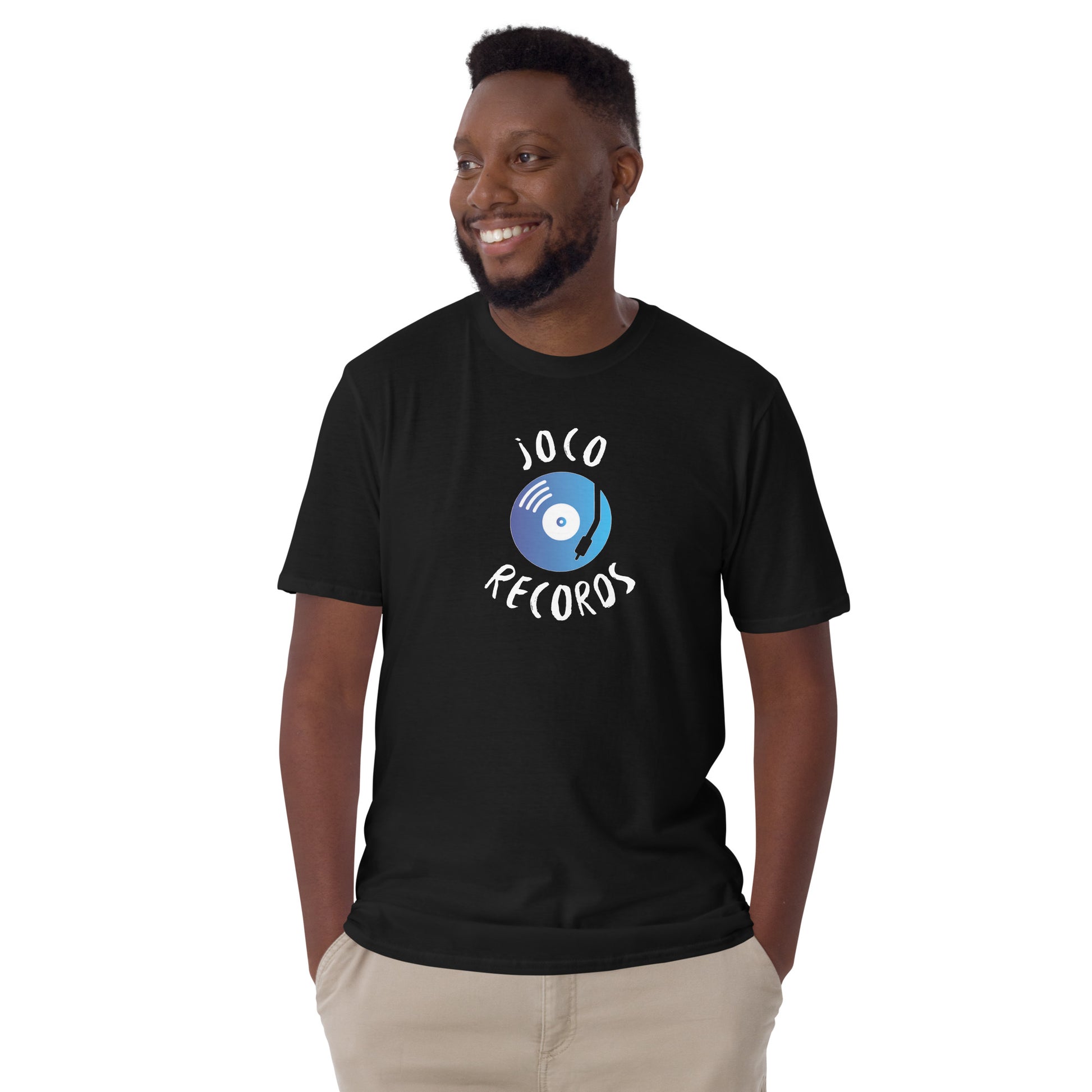Joco Text Logo - Short-Sleeve Unisex T-Shirt - Joco Records