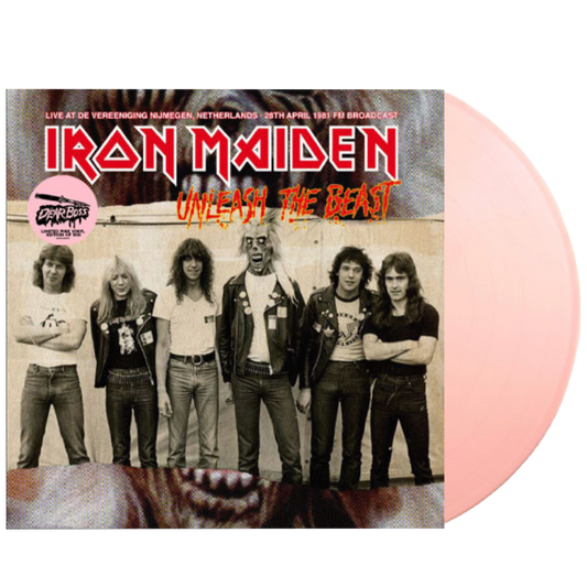 Iron Maiden - Unleash The Beast: Live in Netherlands - 28th, April 1981 FM Broadcast (Limited Import, Pink Vinyl) (LP)