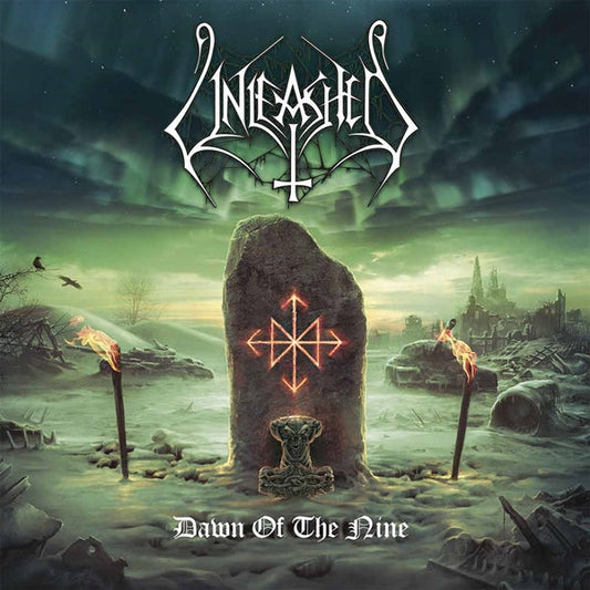 Unleashed - Dawn Of The Nine (Green W/ Purple & Black Splatter)
