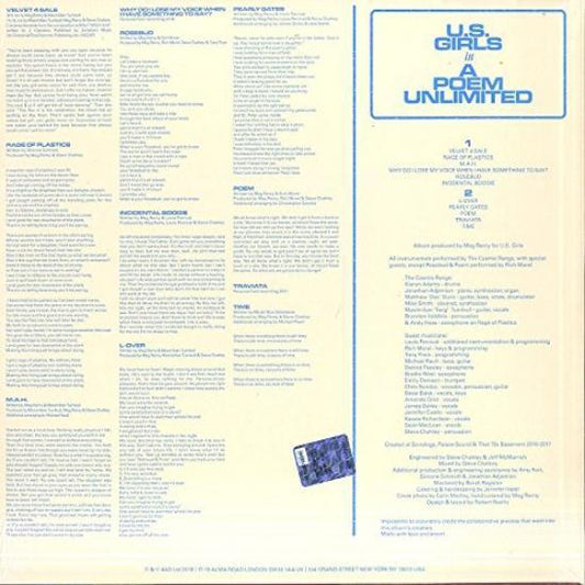 U.S. Girls - In A Poem Unlimited (LP) - Joco Records