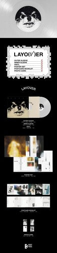 V (Bts) - V 'Layover' (Limited Edition, Gray Vinyl, Poster, Postcard)