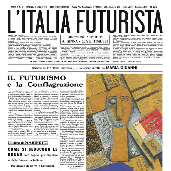 Various Artists - La Musica Futurista Nell'italia E Nel Mondo (LP)