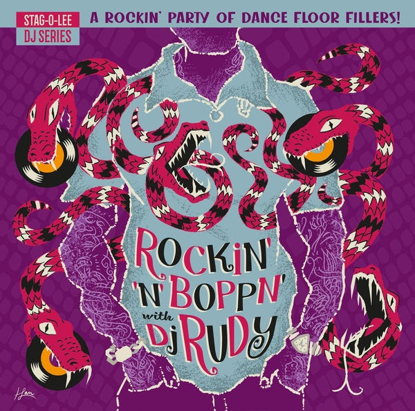 Various Artists - Rockin' N Boppn' With Dj Rudy (Vinyl)