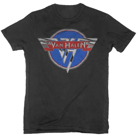 Van Halen - Chrome Logo (T-Shirt) - Joco Records