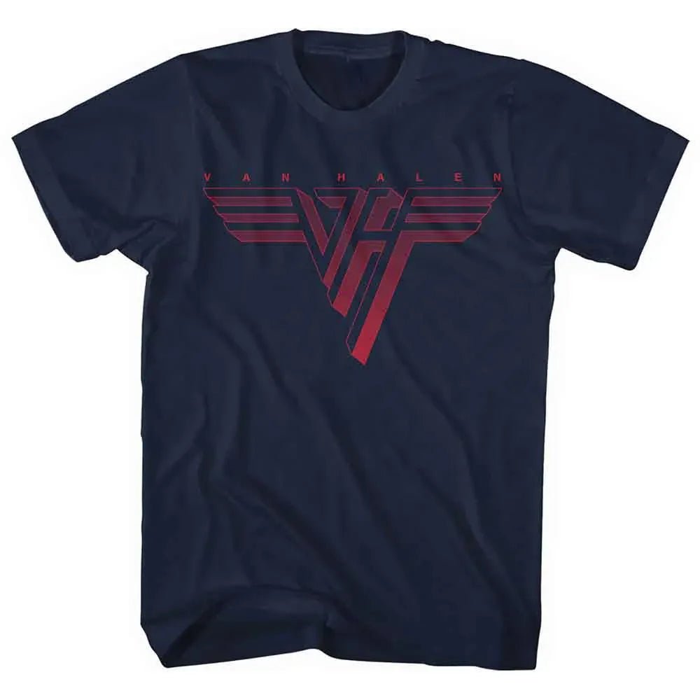 Van Halen - Classic Red Logo Tee (T-Shirt) - Joco Records