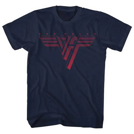 Van Halen - Classic Red Logo Tee (T-Shirt) - Joco Records