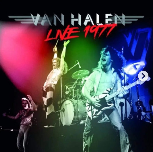 Van Halen - Live 1977 (Limited Edition Import, Red Vinyl) (LP) - Joco Records
