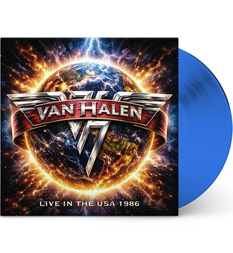 Van Halen - Live In The USA 1986. FM Radio Broadcast (Limited Edition, Blue Color Vinyl) (Import)