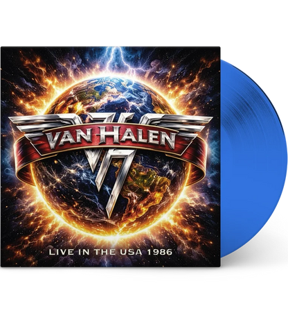 Van Halen - Live In The USA 1986. FM Radio Broadcast (Limited Edition, Blue Color Vinyl) (Import)