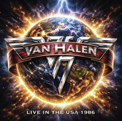Van Halen - Live In The USA 1986. FM Radio Broadcast (Limited Edition, Blue Color Vinyl) (Import)