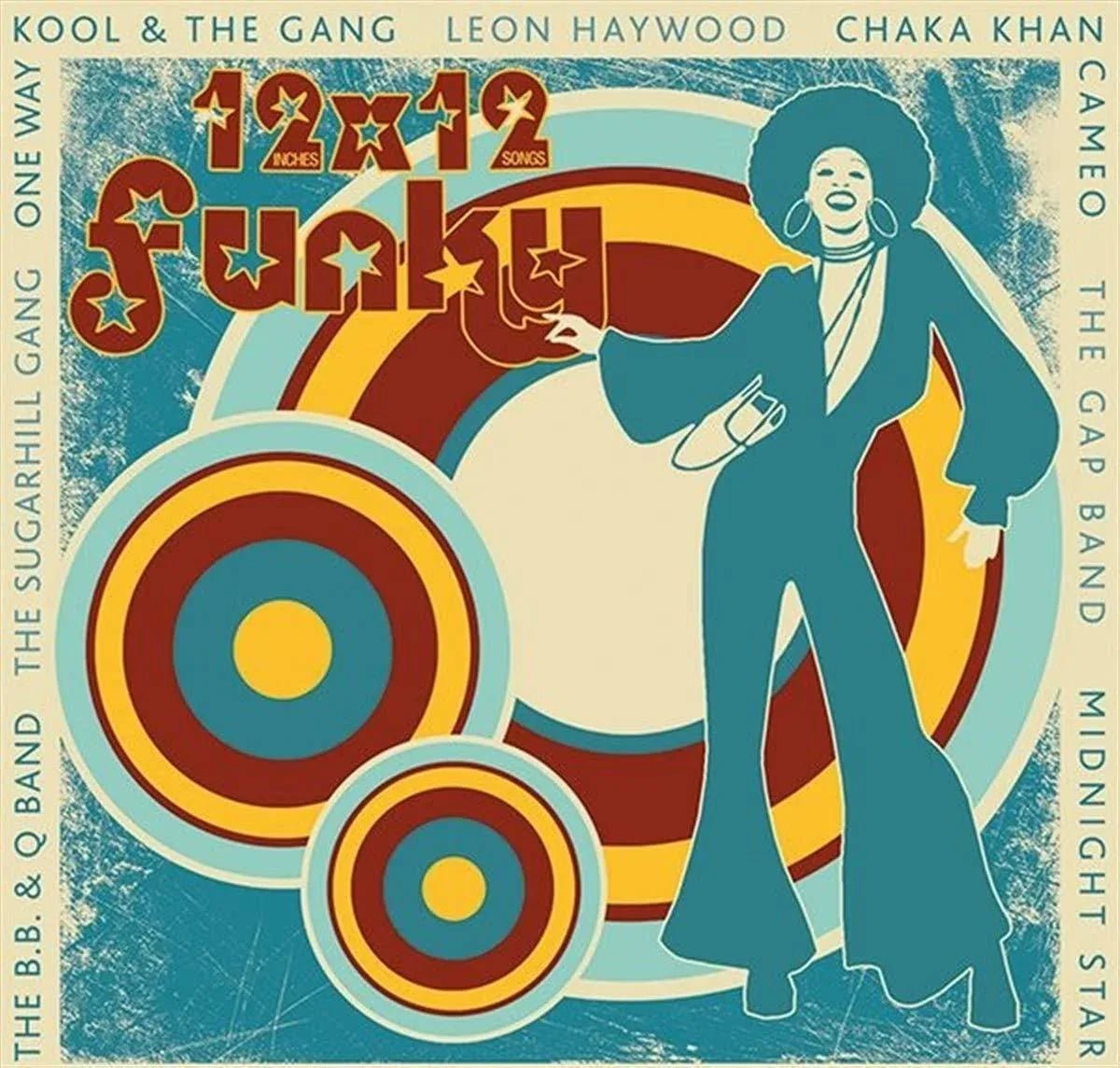 Various Artists - 12x12 Funk - Funk Classics (Limited Edition, Gatefold, 180 Gram, Red Vinyl) (2 LP) - Joco Records