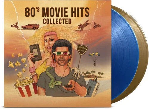 Various Artists - 80's Movie Hits Collected (Limited Edition Import, 180 Gram, Blue & Gold Vinyl) (2 LP) - Joco Records