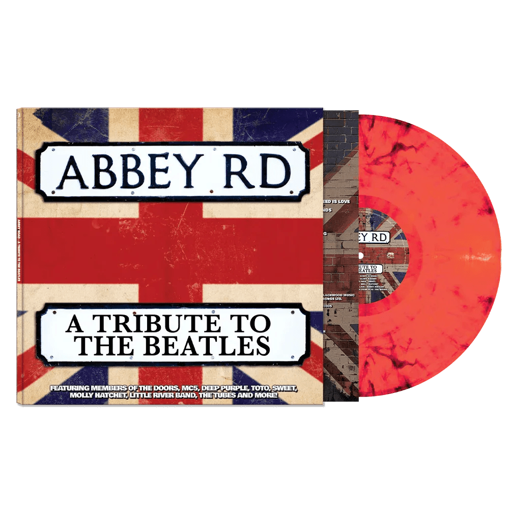 Various Artists - Abbey Road: A Tribute to the Beatles (Limited Edition, Red Marble Vinyl) (LP) - Joco Records