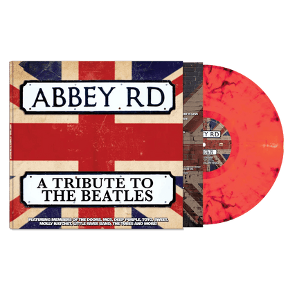 Various Artists - Abbey Road: A Tribute to the Beatles (Limited Edition, Red Marble Vinyl) (LP) - Joco Records