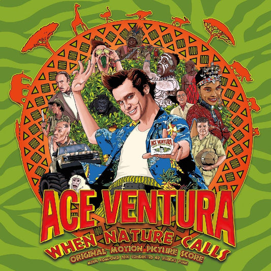 Various Artists - Ace Ventura: When Nature Calls: Original Motion Picture Score (Indie Exclusive, Red, White & Blue Splatter Vinyl) (LP) - Joco Records