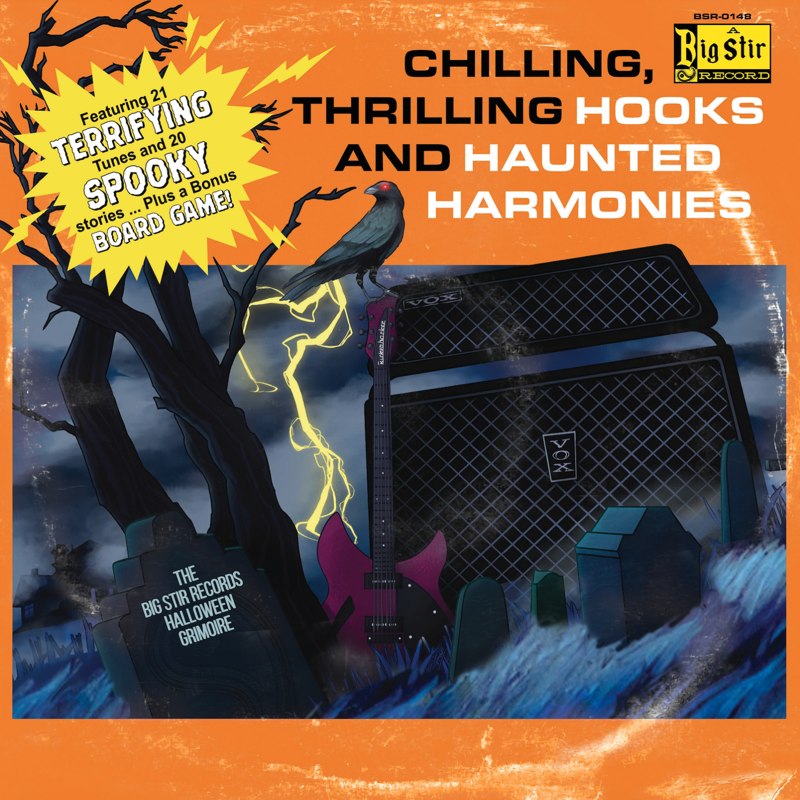 Various Artists - CHILLING, THRILLING HOOKS AND HAUNTED HARMONIES: THE BIG STIR RECORDS HALLOWEEN GRIMOIRE