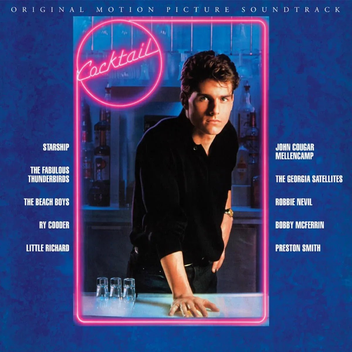 Various Artists - Cocktail (Original Motion Picture Soundtrack) (Limited Edition, Translucent Blue Color Vinyl) - Joco Records