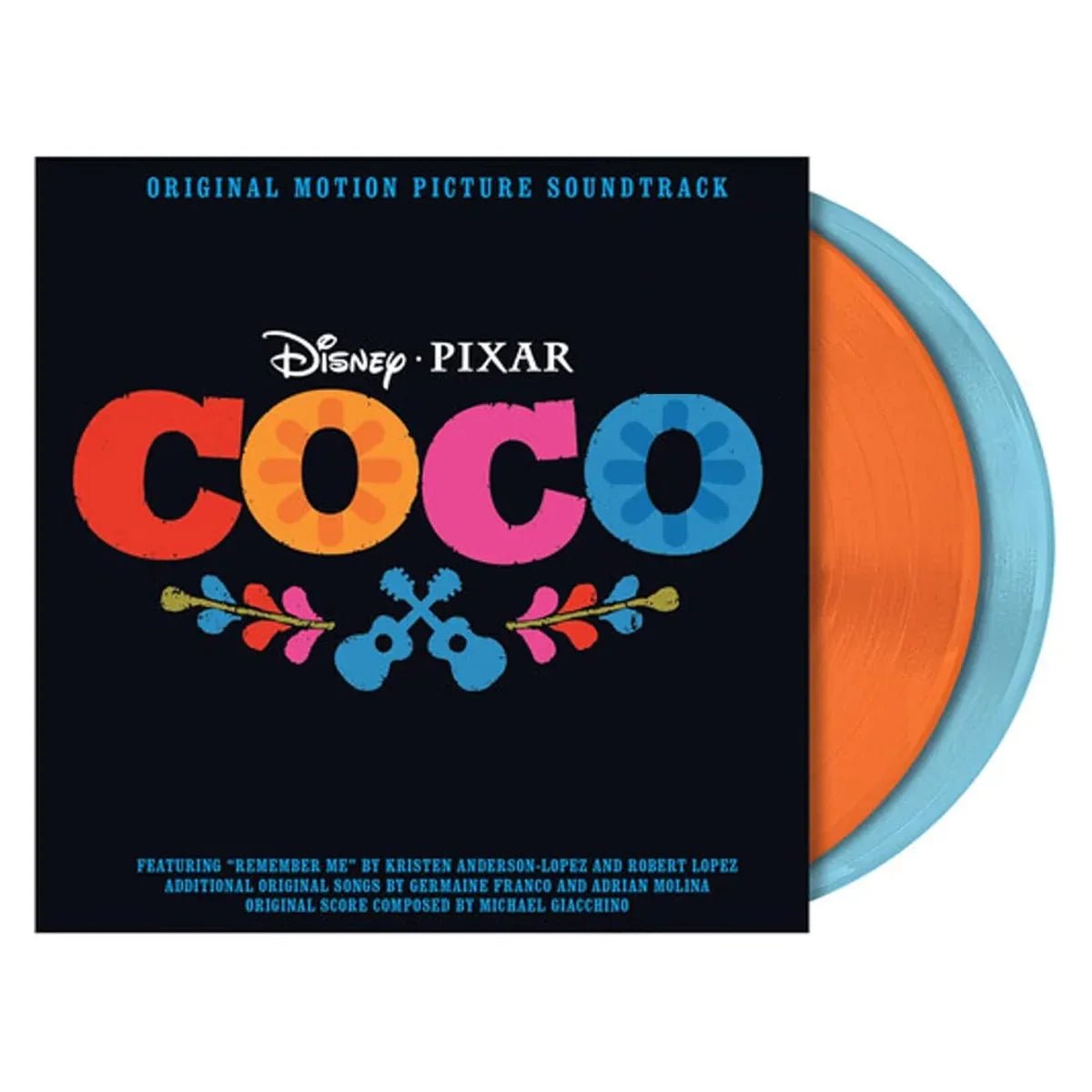 Various Artists - Coco (Original Motion Picture Soundtrack) (Limited Edition, Marigold & Azul Vinyl) (2 LP) - Joco Records