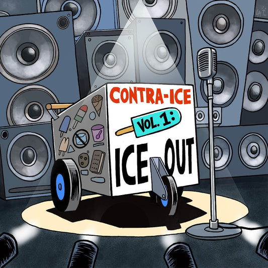 Various Artists - Contra-Ice Vol. 1: Ice Out (Orange/Blue Vinyl) - Joco Records