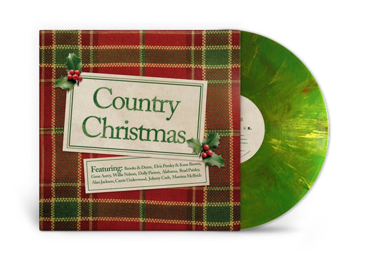 Various Artists - Country Christmas (Tree Color Green Color Vinyl) - Joco Records