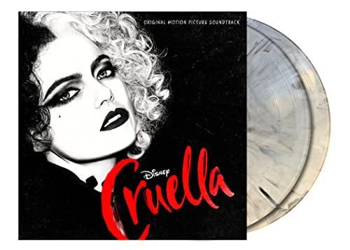 Various Artists - Cruella (Original Motion Picture Soundtrack) (Black & White Splatter Vinyl) (2 LP) - Joco Records