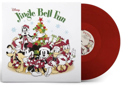 Various Artists - Disney Jingle Bell Fun (Limited Edition, Red Vinyl, Collectible Poster) (LP) - Joco Records