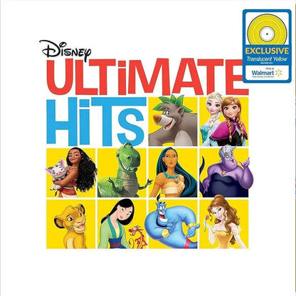 Various Artists - Disney Ultimate Hits (Limited Edition, Translucent Yellow Vinyl) - Joco Records
