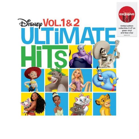 Various Artists - Disney Ultimate Hits Vol.1 & 2 (Limited Edition, Green & Blue Vinyl) (2 LP) - Joco Records